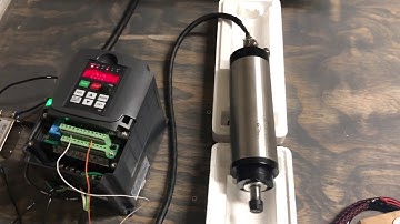 CNC Sound Test Using 110v 1.5kw Spindle and  DDCSV Offline Controller