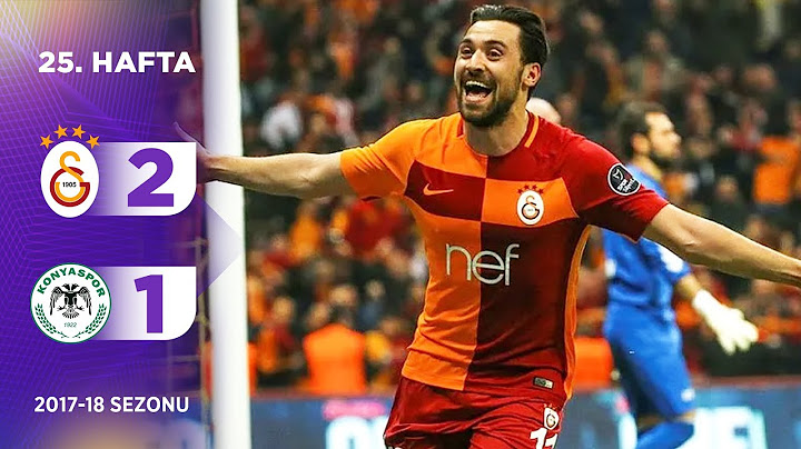 Galatasaray (2-1) Konyaspor | 25. Hafta - 2017/18