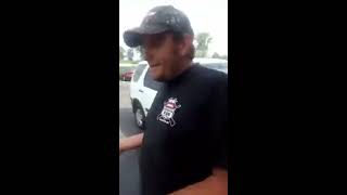 Slam the Damn Hood Used car salesman demonstrates proper used car hood shutting technique