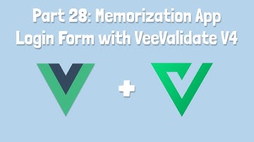 28 - Create a Login Form in Vue 3 with Vee-Validate 4