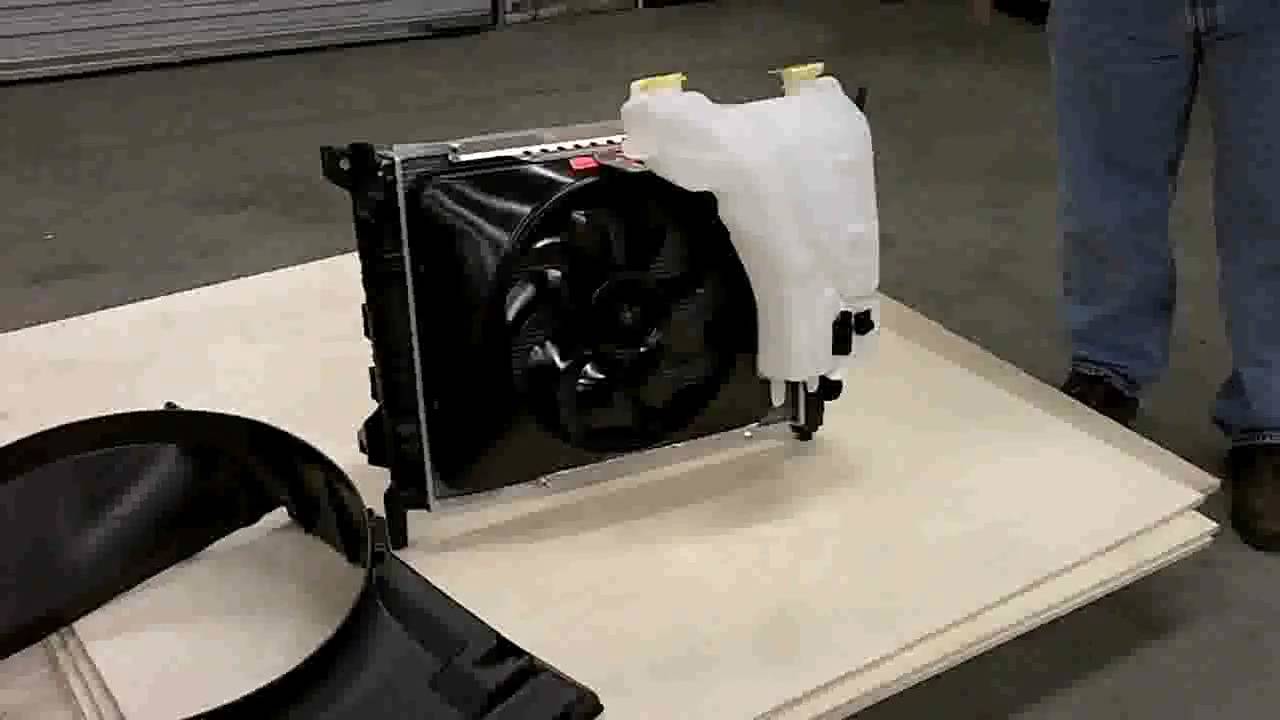 Flex-a-lite Dodge Ram Electric Fan - YouTube