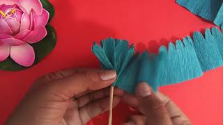 Diy Crepe Paper Flowers