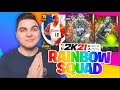 The RAINBOW Lineup Challenge! NBA 2K21 MyTeam