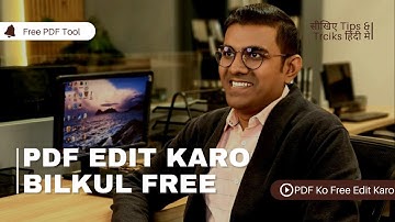 Edit PDF for FREE Add Text, Images, Sign & Convert Easily | Raj Singh Microsoft Certified Trainer