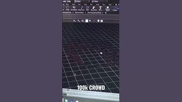 houdini crowd simulation #houdini #3dcompositing #blender3d #3danimation #vfx #houdinifx