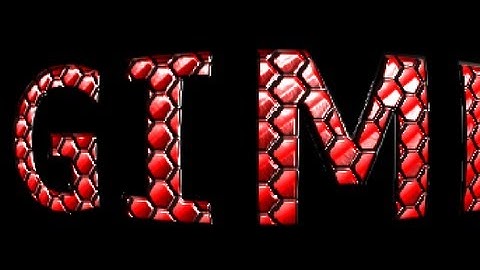 GIMP 2.8 Tutorial - Animated Text