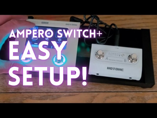 Hotone Ampero Mini + Switch セット Products - Hotone Audio