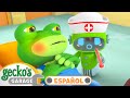 Gecko está enfermo | 🐸 Garaje de Gecko | Carros para niños | Vídeos educativos
