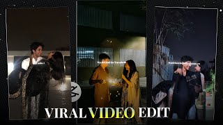 Aesthetic Couple Photo Animation Lyrics Video Editing - In Capcut Video Editor 🔥 screenshot 4