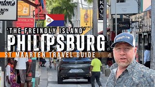 Philipsburg St Maarten Travel Tour Guide 2024 4K