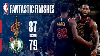 The cavaliers defeated celtics, 87-79 tonight in game 7 of eastern
conference finals to win series 4-3 and advance nba finals. lebron
jame...