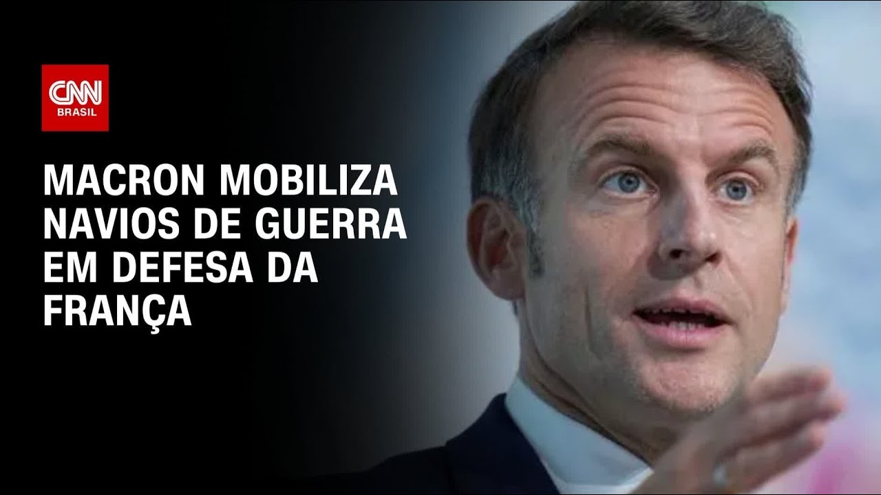 Macron mobiliza navios de guerra em meio à guerra no Oriente Médio | CNN PRIME TIME