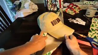 how to wrap a cap - Christmas presents
