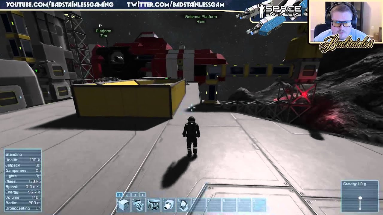 Space Engineers - Multiplayer Gameplay With Friends!! - Episode 2 - YouTube