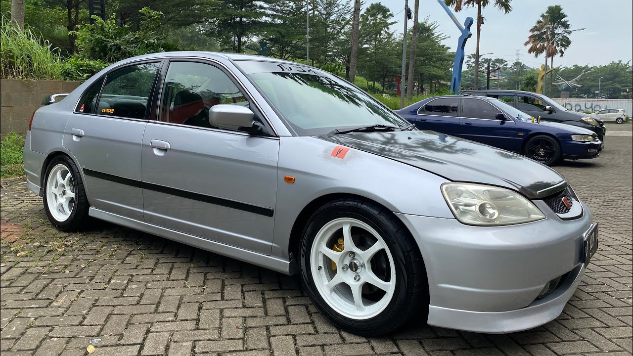 Honda Civic Vti 2001’At Mobil Biianggg🔥🔥🔥 | Cuma ✅Rp,46.000.000 nego❗️