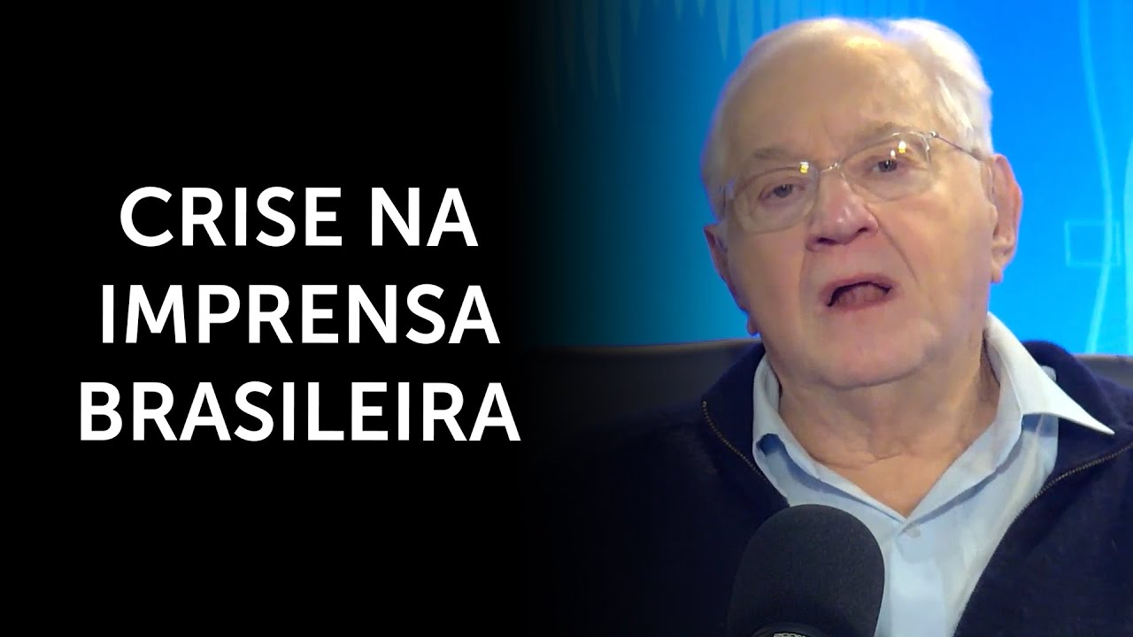 Boris Casoy: ‘A imprensa brasileira vive uma crise gravíssima’ | #oc