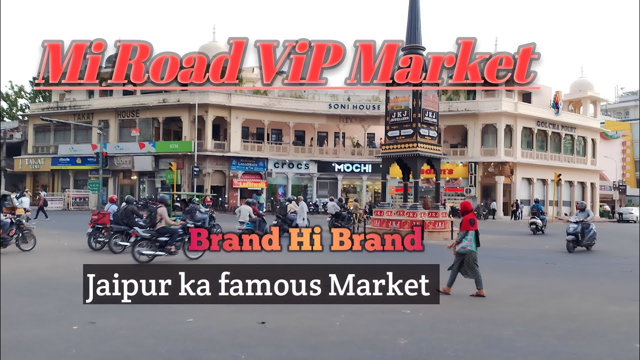 Mi Road VIP Market  Brand Hi Brand Jaipur ka famous Market  ! Faizan Ansari Vlogs14