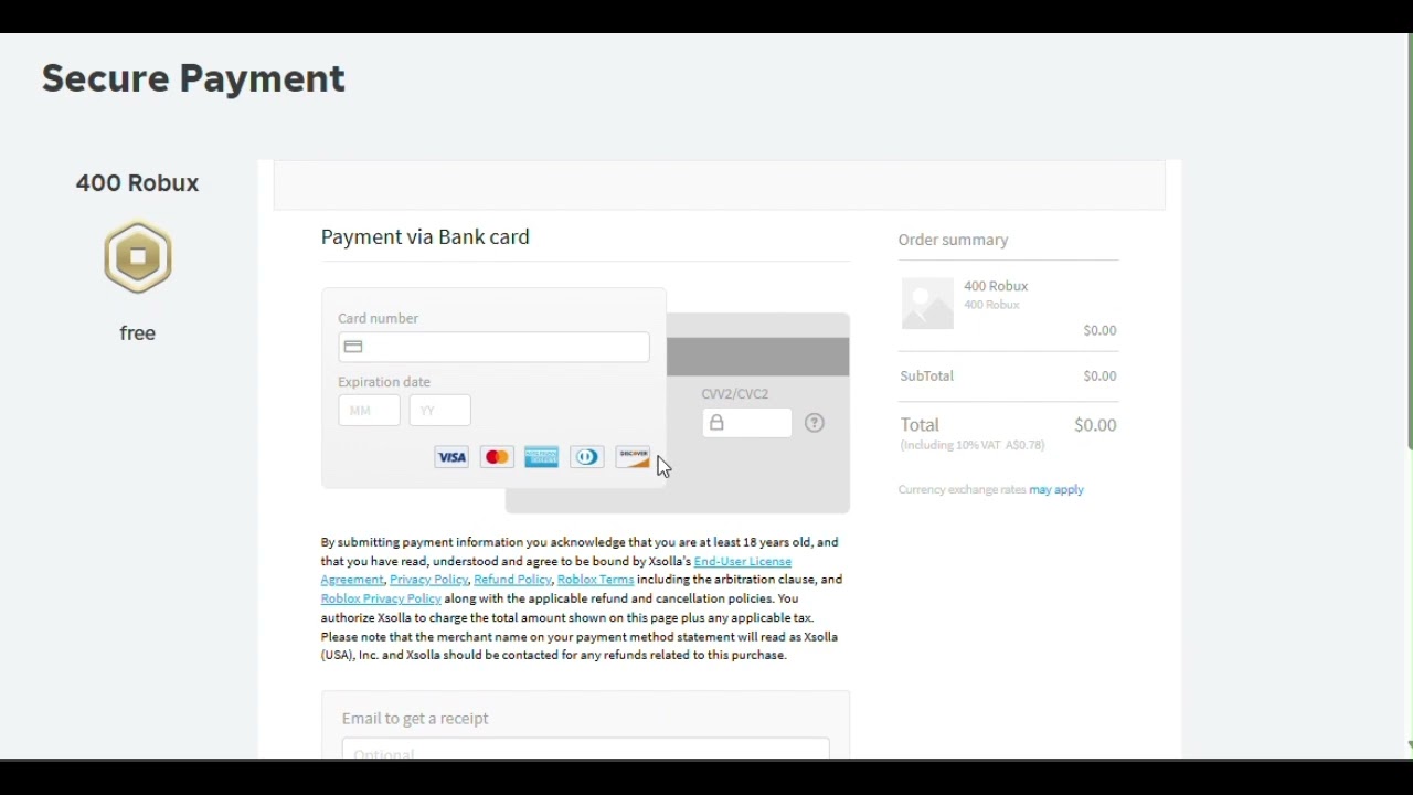 Free 400 robux from Roblox???? 