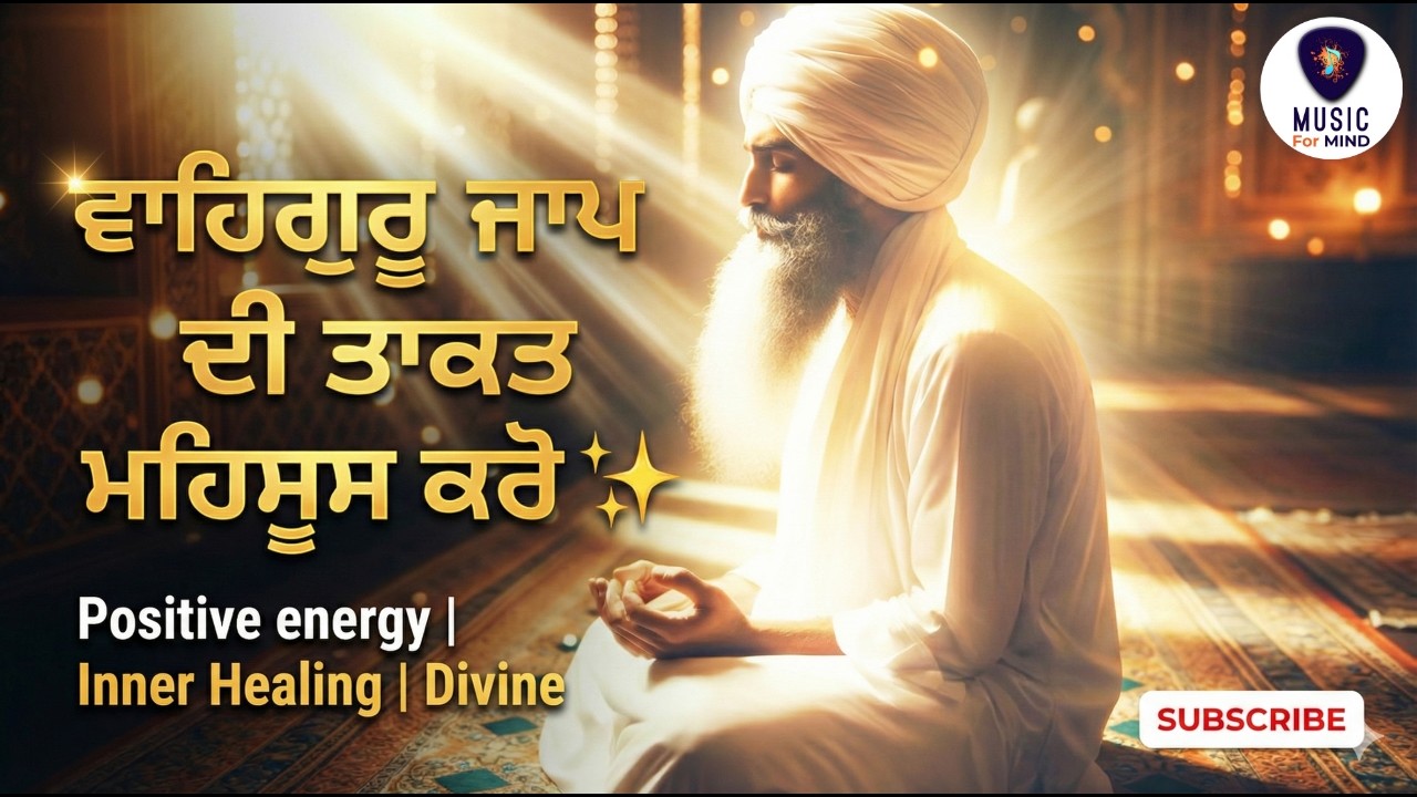 Waheguru Jaap Simran - 4K | Deep Meditation | Relaxing Sikh Meditation | M4M HD