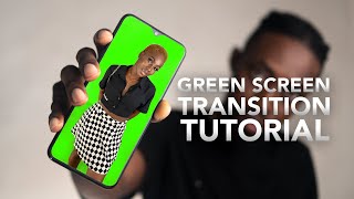 How to do the GREEN SCREEN TRANSITION using your smartphone.