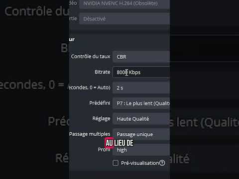 Préparer votre connexion pour le streaming en direct