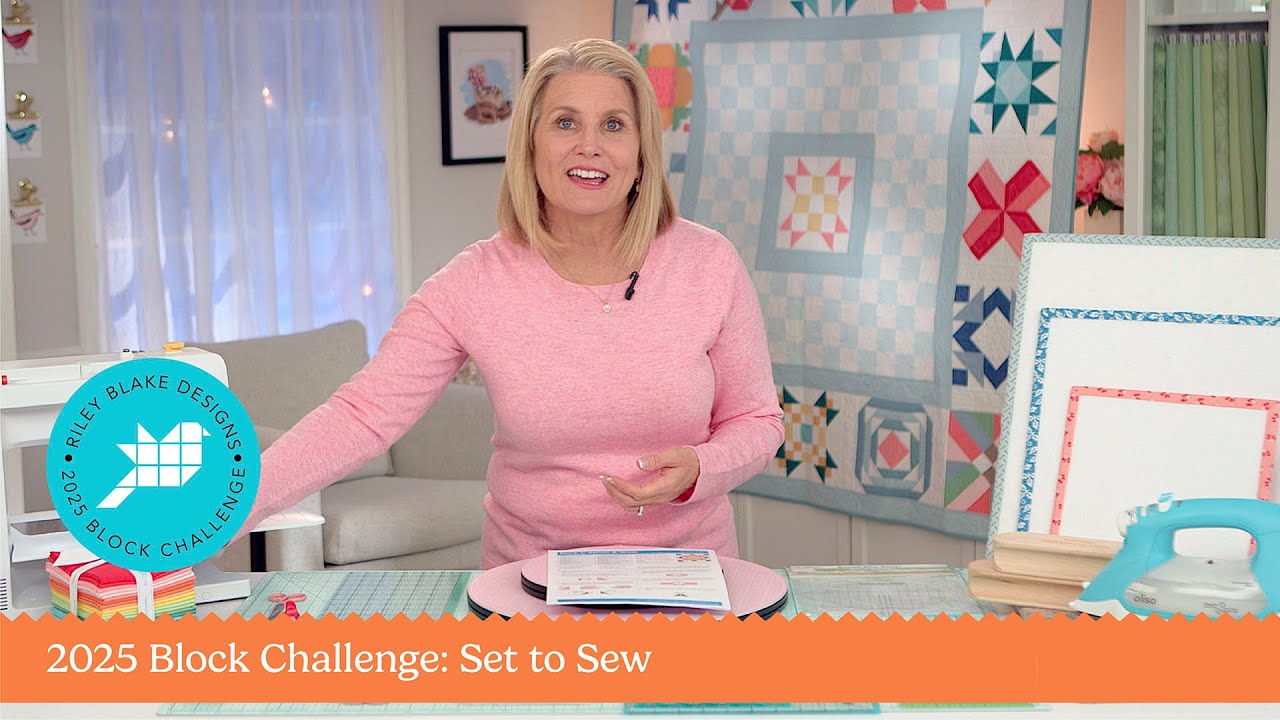 Get Set to Sew the 2025 Block Challenge