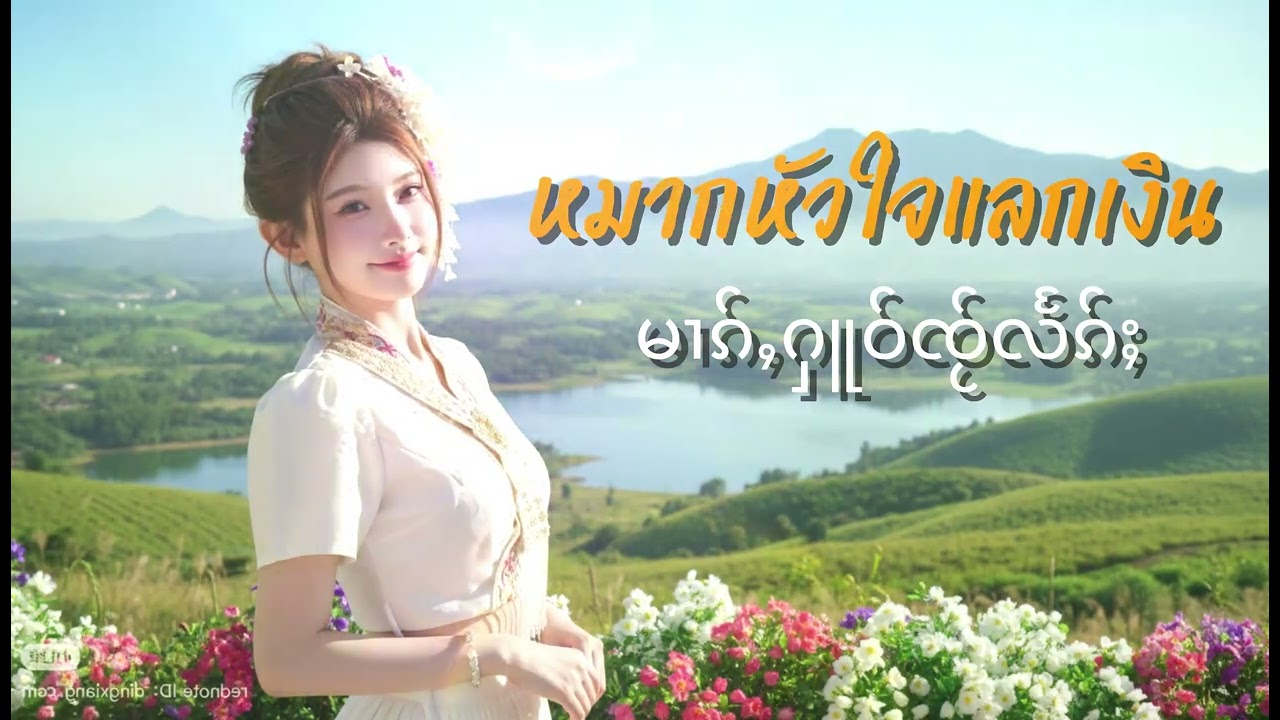 หมากหัวใจแลกเงิน นางคำน้อง  မၢၵ်ႇႁူဝ်ၸႂ်လႅၵ်ႈ  ၼၢင်းၶမ်းၼွင်ႉ Cover