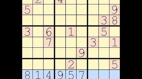 How to Solve New York Times Sudoku Hard  August 28, 2023