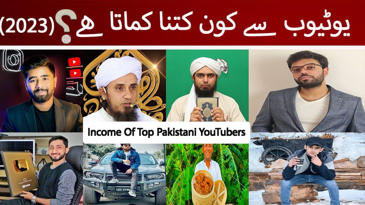 Earnings Of Top Pakistani YouTubers 2023 LATEST Richest YouTubers Of earnings-of-top-pakistani-youtubers-2023-latest-richest-youtubers-of