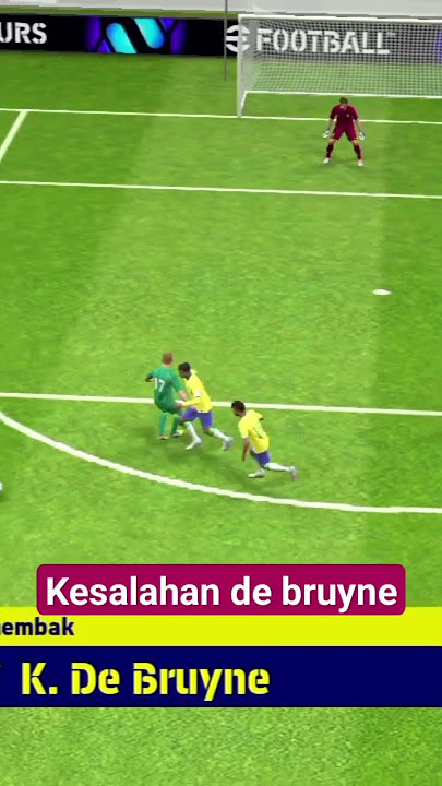 gawat, ketika kevin de bruyne gagal melepaskan tendangan