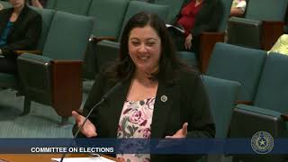 Texas House Elections Committee Interim Hearing - August 3,  2026