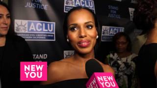 Scandal star Kerry Washington talks Health, Fashion, and Scandal's big Finale