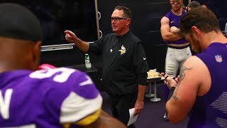 Zimmer's Locker Room Speech After The Win Over The Ravens