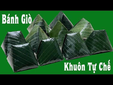 Video Bánh Giò Gói Với Khuôn Tự Làm - Pyramidal Rice... - youtube