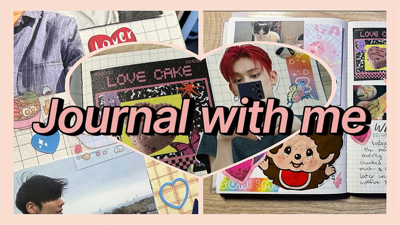 Journal with me | Junk Journal & K-pop Journal