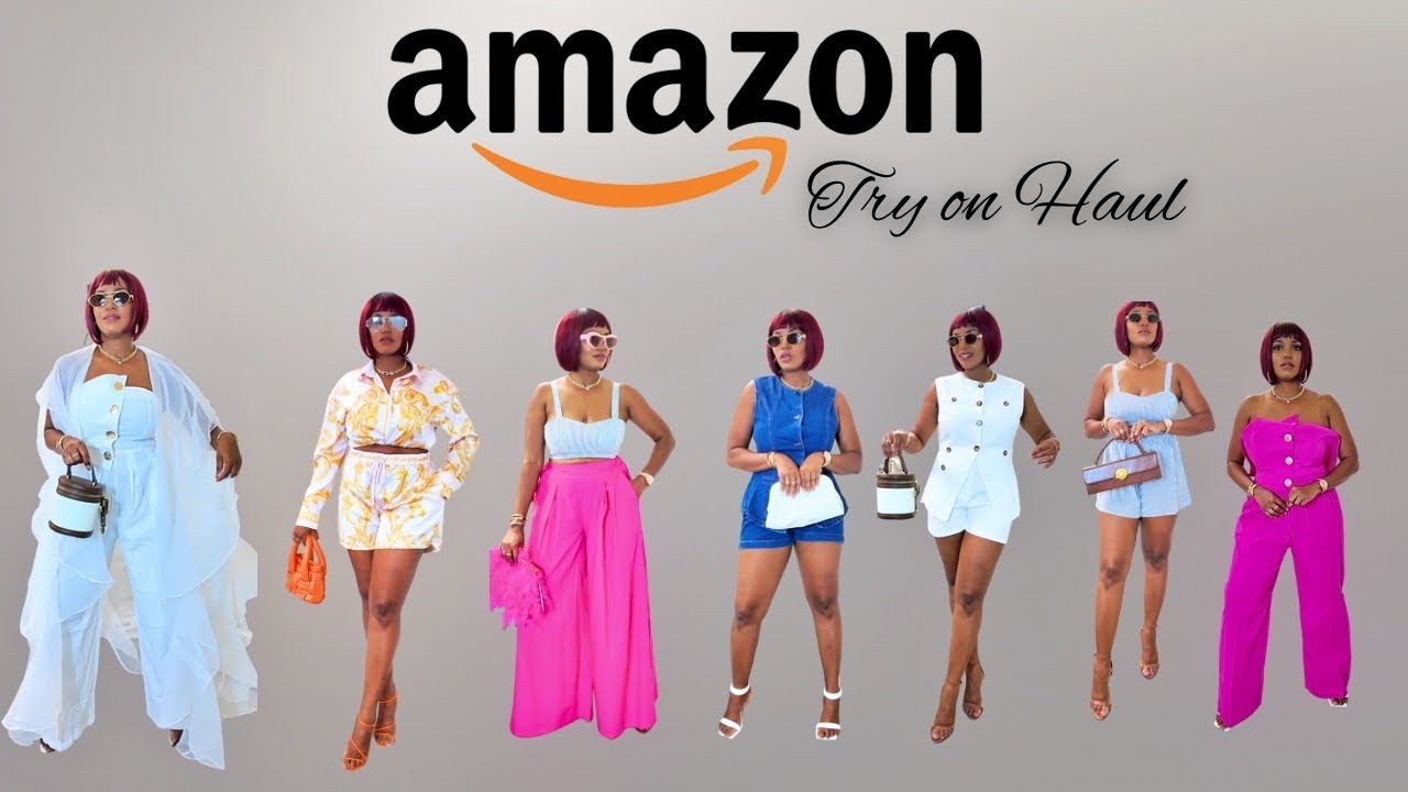 AMAZON MUST HAVE  FASHION CLOTHING HAUL SUMMER 2025| MOMENTSWITHJAYYY