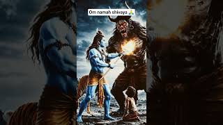 shiva saving a child from devil|Shiva tandav stotram|#shiv #shortsfeed #devotional #shorts #devil