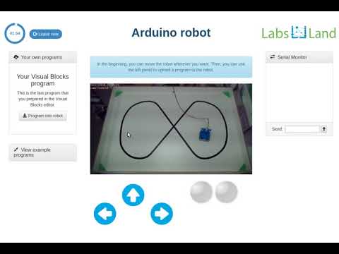 LabsLand Visual Programming for Arduino Robot - YouTube