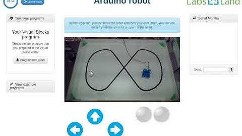 LabsLand Visual Programming for Arduino Robot