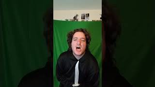 Me As Ghost Face On The Green Screen Dancing To Still Alive 2Nd Take