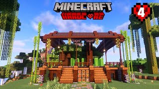 Beautiful Manual Tree Farm  Minecraft Hardcore Episode 4