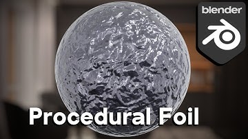 Procedural Foil Material (Blender Tutorial)