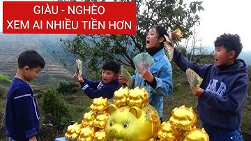 HHVC - (TẬP 96) GIÀU - NGHÈO XEM AI NHIỀU TIỀN HƠN - ĐẠI CHIẾN LỢN ĐẤT
