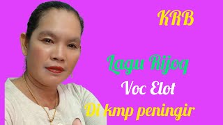 Voc putri siluq elot di kmp peningir bersama KRB 