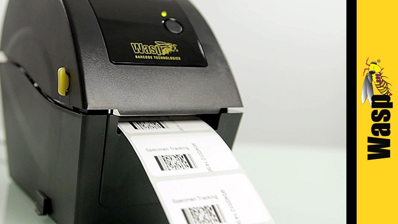 Megalopolis rolle Hobart Barcode Printer: WPL25 Desktop Barcode Printer | Wasp Barcode - YouTube