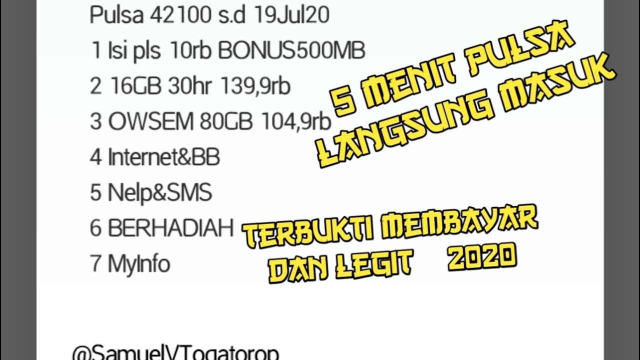 Pulsa Gratis Langsung Dikirim 2020 / Ada Pulsa Gratis Rp150 Ribu untuk Masyarakat Umum, Ini ...