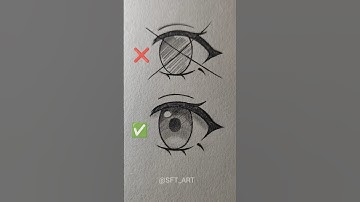 How to draw anime eyes✨ #art #howtodraw #drawing #sketch #shorts