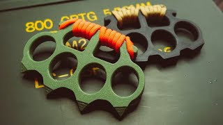 🐵👊Paracord Wrap Monkey Knuckles | HOW TO
