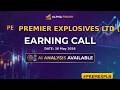 Premier Explosives Ltd (526247) | PREMEXPLN | Earning Call | Alfa Finder