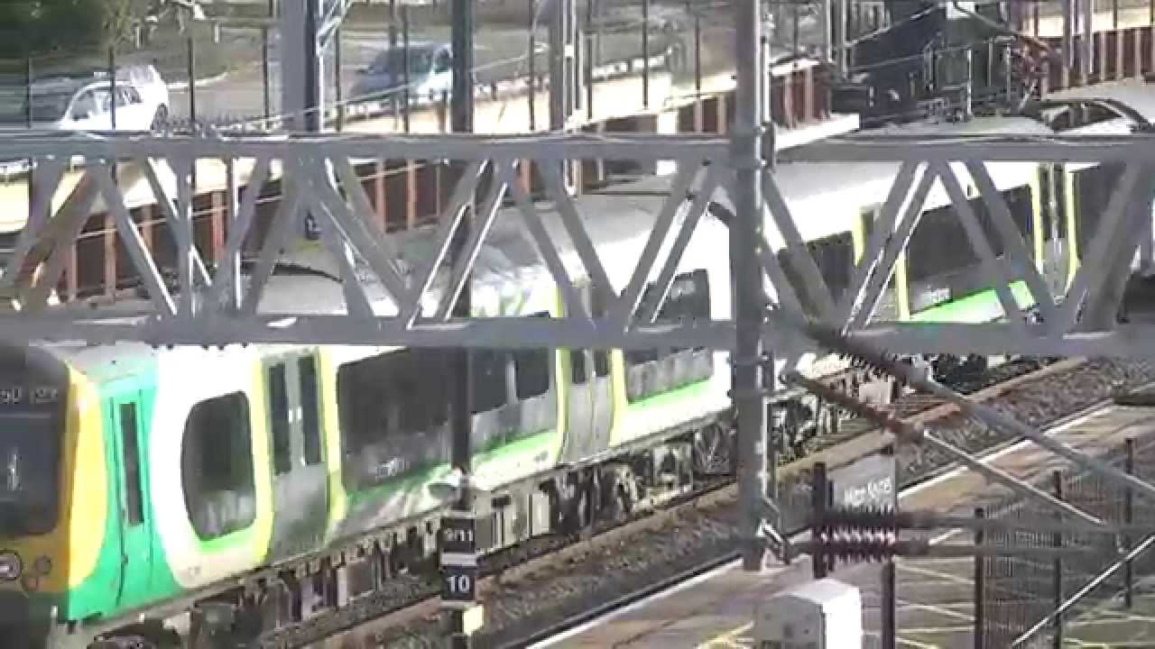 Class 390 Virgin Pendolino + London Midland class 350 350127 - YouTube